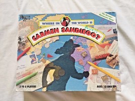 Where in the World is Carmen Sandiego? mystery geography vintage board game - $12.46