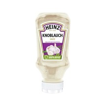 HEINZ Creamy GARLIC sauce in squeeze bottle READY to SERVE- 230g-FREE SH... - $12.86