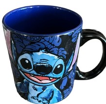 Rare Collectible 20 Oz Large Disney Lilo and Stitch Ceramic Coffee Mug Cup - $16.78