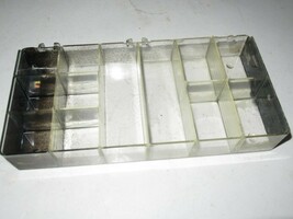 PARTS STORAGE  -12 BIN UNIT- 4  1/4&quot; X  8 1/4&quot; - FAIR - B6 - $88.81 MXN