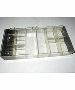 PARTS STORAGE  -12 BIN UNIT- 4  1/4&quot; X  8 1/4&quot; - FAIR - B6 - $6.41 CAD