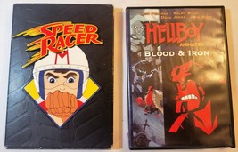 ✅ Speed Racer Vol 1 Collectors Edition (DVD) &amp; Hellboy Blood &amp; Iron (DVD) Animat - £7.65 GBP