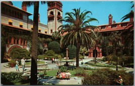 1969 Flagler College St. Augustine FL Ponce de Leon Hotel Vintage Postcard - £11.30 GBP