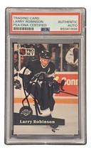 Larry Robinson Signé 1991 Pro Ensemble #104 La Kings Hockey Carte PSA / DNA 898 - £29.57 GBP