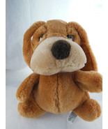 Russ Berrie Dog Hand Puppet Plush SAMUEL Long Eared Sad eyed Puppy 11&quot; V... - £10.40 GBP