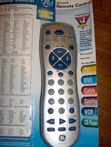 GE Universal Remote Control RM94931 tv dvd cable satellite vcr cd player... - $590.91 MXN