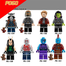 8PCS Galaxy Guard Series Building Blocks Lego Toy Character Set Gift - £14.21 GBP