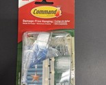 3M Command Christmas Holiday 16 Clear Light Clips + 1 Hook Damage-Free 1... - $8.63