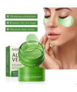 60pcs Aloe Vera Collagen Eye Mask Anti-Dark Circles, Puffiness &amp; Wrinkle... - $324.44 MXN