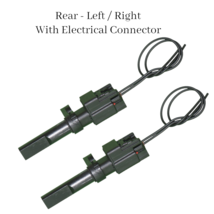 2x ABS Wheel Speed Sensor Rear L/R W/Connectors Fits: Durango Ram 1500 2500 - £29.41 GBP