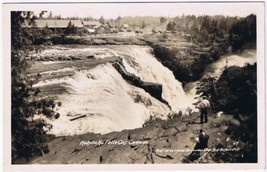 Postcard RPPC Kakabeka Falls Ontario - $7.91