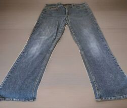 Lee Comfort Waistband Women's Stretch Boot Cut Jeans Dark Blue Size 36x32 - $13.85