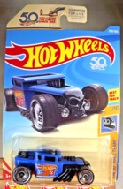 2018 Hot Wheels #258 HW 50th Race Team 1/10 BONE SHAKER Blue w/50th Dish... - £8.04 GBP