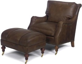 Ottoman Ottoman Traditional Traditional Wood Leather Wood Leather R MK-388 - £1,863.52 GBP