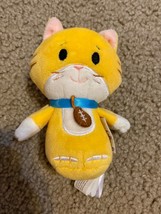 Hallmark Itty Bitty Yellow Kitten Cat Football 5&quot; Plush - £7.63 GBP