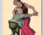 Couple Dancing I Could Enjoy A Fox Trot With You Comic DB Postcard O5 - $20.74