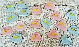 Vintage Baby Shower Diaper Pin Party Game Homemade Guessing Game  - £7.86 GBP