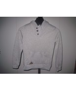 TRECKING CO. COOL CLUB TEEN Sz. 13(158 EURO) GRAY HOODIE-HEAVY/WARM-WORN... - $7.69