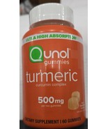 Qunol Turmeric Gummies, 500mg, Ultra High Absorption, Joint Support EXP ... - $330.58 MXN