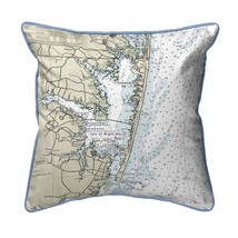 Betsy Drake Fenwick Island to Chincoteague Inlet, VA Nautical Map Large Corded - £43.51 GBP