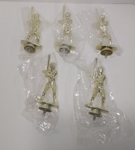 Lot Of 5 NIP Plastic Baseball Trophy Toppers - $9.75