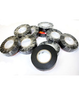 10 Rolls 60 FT 3/4&quot; x 7mil General Vinyl PVC Black Insulated UL Electric... - $16.82