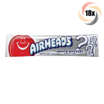 18x Bars Airheads White Mystery Flavored Chewy Taffy Candy Singles | .55oz - £10.79 GBP