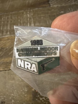 NRA National Indoor Championships 1983 Pin - $87.88