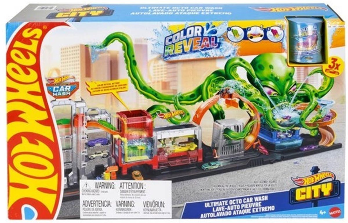 Hot Wheels Ultimate Octo Car Wash Playset with 3 Color Reveal Cars in 1:... - $167.69 Hot Wheels Ultimate Octo Car Wash Playset with 3 Color Reveal Cars in 1:... - $167.69