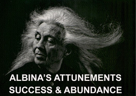 ALBINA&#39;S ABUNDANCE &amp; SUCCESS ATTUNEMENT ENERGIES ALBINA 99 yr Witch REIK... - £62.77 GBP
