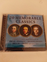 Prism Classics 20 Memorable Classics Audio CD by Various Artists 2001 Release - £19.80 GBP