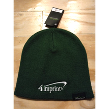 Crossland Beanie Promo Printed 4imprint logo NWT Forest Green Item #146000 - $13.85