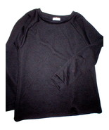 New Womens NWT $140 Sweatshirt Neiman Marcus Black L Top Large Triangles... - £86.78 GBP