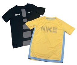 Nike Boys Set Of 2 Athletic Shirts Size Medium (lot 84) - £16.83 GBP