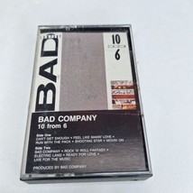 Bad Company The Hits Vintage (Cassette Tape) Bad Company 10 From 6 1985 Tested✔ - £3.94 GBP