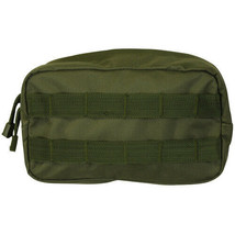 NEW - Tactical Military Recon Modular MOLLE Utility Gear Pouch - OD GREEN - £19.69 GBP