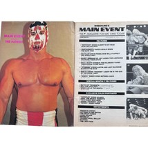 Wrestlings Main Event Magazine WWF Windham vs Luger Flair Rowdy Peters D... - £12.89 GBP