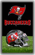 Tampa Bay Buccaneers Football Team HELMET Flag 90x150cm 3x5ft banner - £11.95 GBP