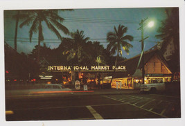 1960&#39;s Postcard INTERNATIONAL MARKET PLACE - £2.33 GBP