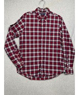 Ralph Lauren Plaid Button Up Shirt Mens Size L Long Sleeve Cotton Classi... - £29.33 GBP