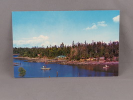 Vintage Postcard - Whaler&#39;s Bay Galiano Island Canada - Traveltime - £11.82 GBP