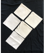 Napkins cloth set of 5 white with strawberry cotton 12.5 in. sq. unbranded - €17,32 EUR