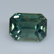 Natural Teal Sapphire | Emerald Cut | 1.27 Carat | 6.37x4.73 mm | Unheated | Unt - £647.47 GBP