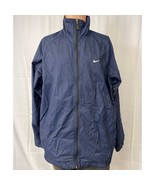 Nike Men&#39;s Navy Blue Jacket/Windbreaker Size M SKU 5470 - £18.12 GBP