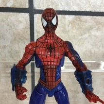 The Amazing Spiderman Action Figure Red Blue Articulated 2009 Marvel Ave... - £11.09 GBP