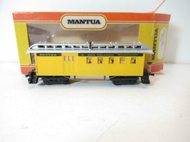 HO TRAINS- VINTAGE MANTUA 720-08 D &amp; R.G. COMBINE CAR- LATCH COUPLERS  N... - £8.56 GBP