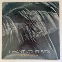George Michael Autographed &#39;I Want Your Sex&#39; LP COA #GM22264 - $1,895.00