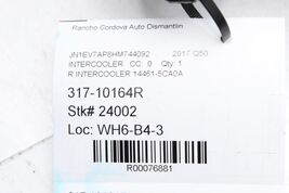 Right Passenger Side Intercooler Fits 16-23 INFINITI Q50 76881 image 12