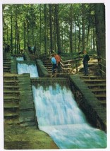 Holland Netherlands Postcard Loenen Veluwe Waterval Waterfall - £1.15 GBP