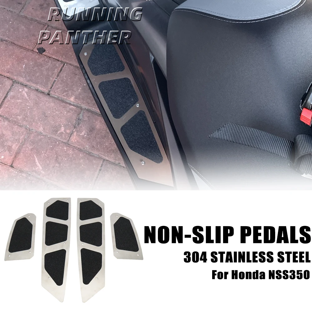 New Motorcycle Accessories Footrest Footboard Step Footpad Pedal Plate F... - £55.06 GBP